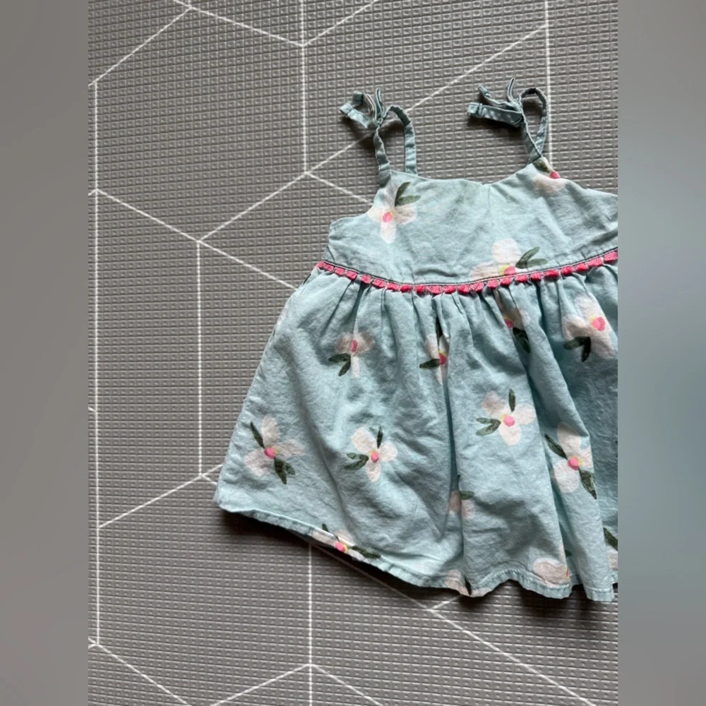 Osh kosh|Baby girl summer dress in floral print•••cotton sundress 3M,boho girly